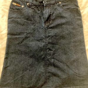 Denim skirt